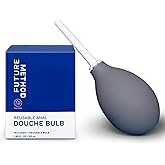 Future Method Reusable Anal Douche Bulb, 50 mL Enema with PE Nozzle | Gentle Cleansing Support, Soft Polyethylene Nozzle, 50 mL Capacity, Enema Bulb, For Women and Men