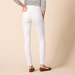Amazon Essentials Women's Mid-Rise Stretch Pull-On