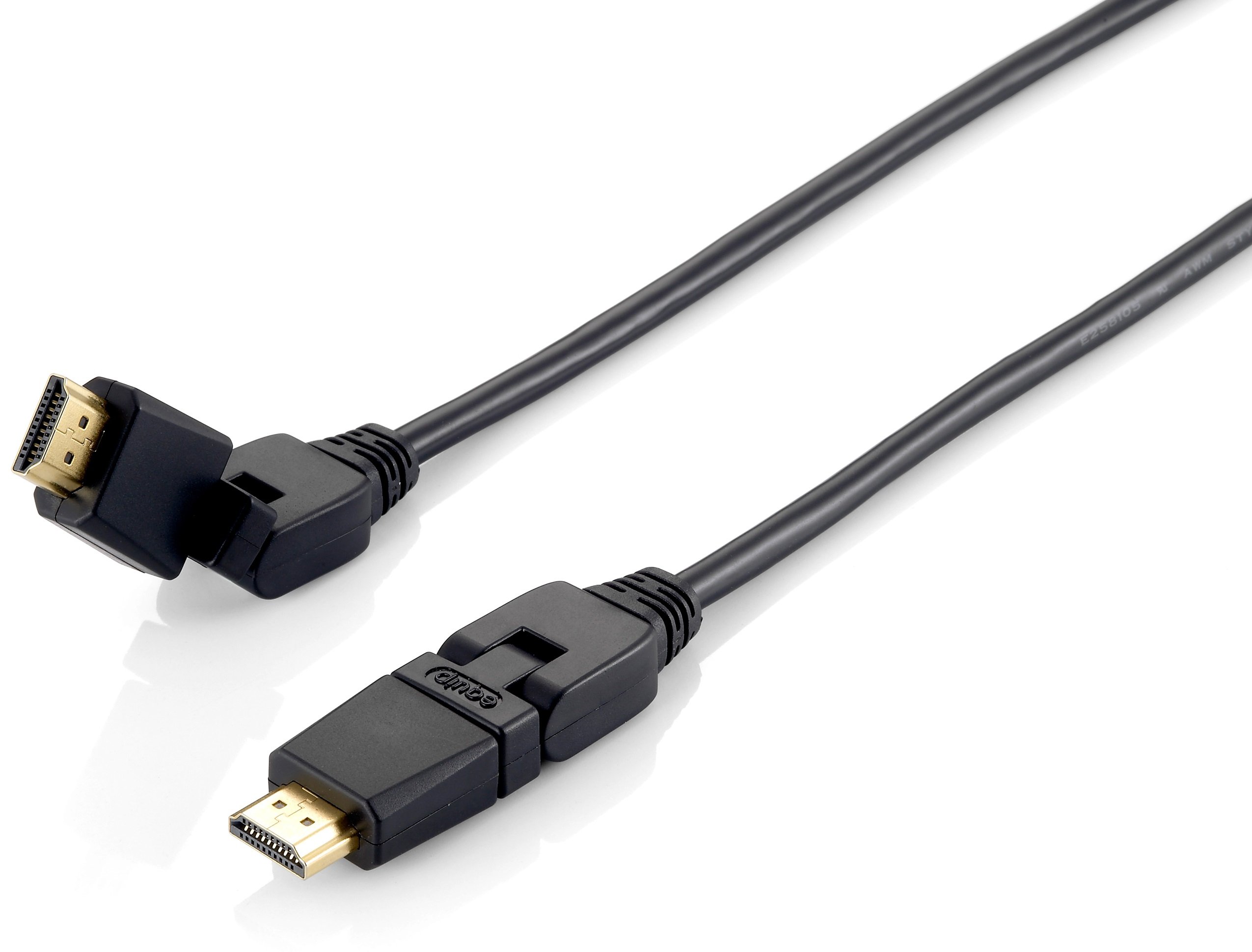 Equip Life High Speed HDMI Cable with Ethernet - video/audio/network cable - HDMI - 1 m