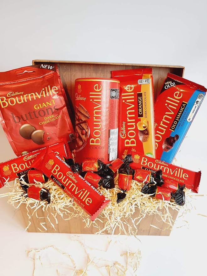 Bournville Dark Chocolate Selection Hamper Gift Box Includes Old
