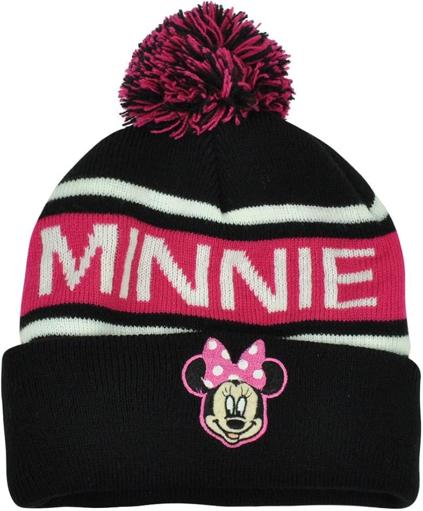 minnie mouse knit hat