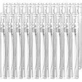 Teenitor Mini Spray Bottle 20PCS, 10ml Perfume Bottle Empty Perfume Atomizer, Plastic Perfume Travel Refillable Sample Bottle