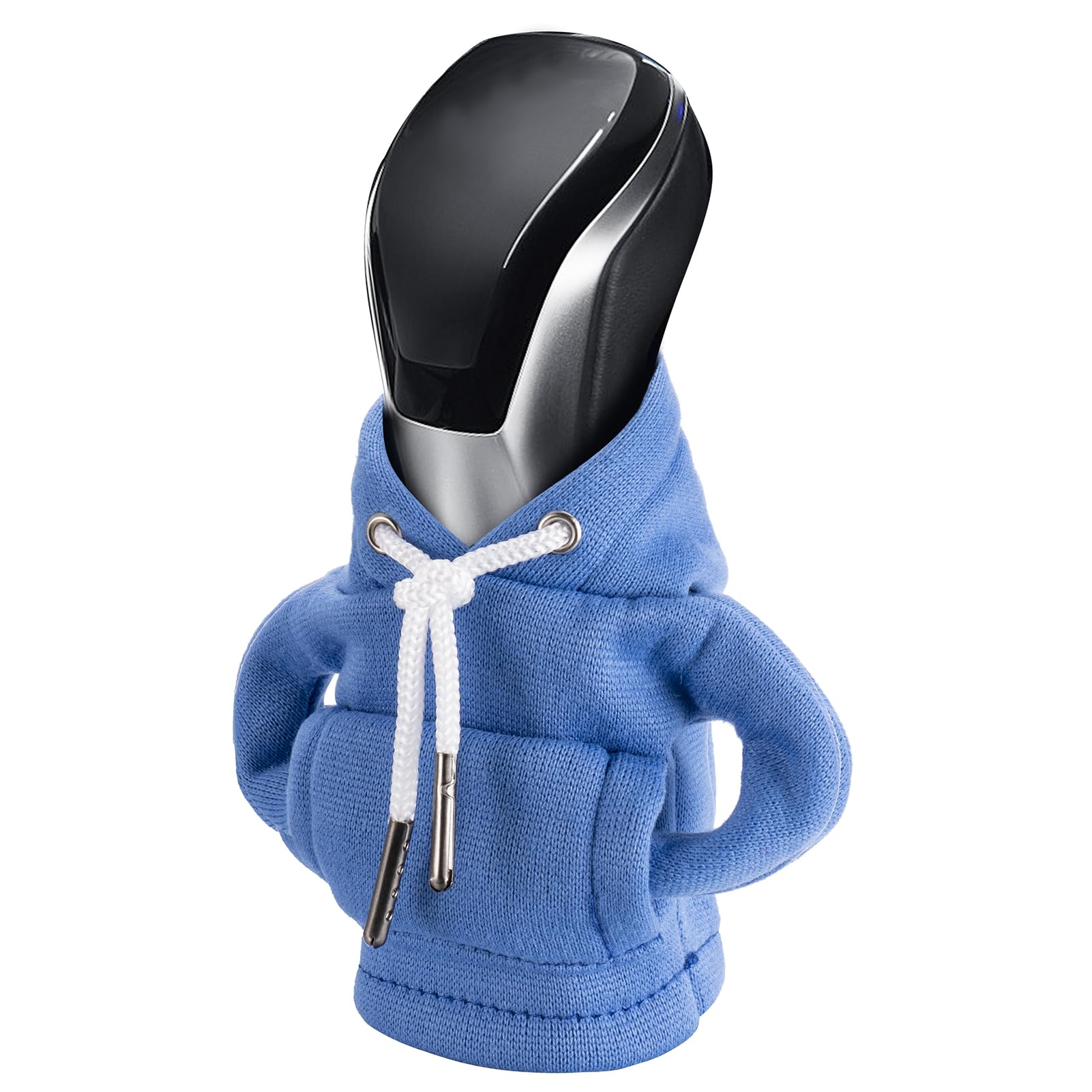 Photo 1 of Gear Shift Hoodie, Gear Shift Cover, Universal Car Shift Knob Hoodie, Mini Hoodie for Car Shifter, Automotive Interior Cute Gadgets, Car Accessories and Decorations