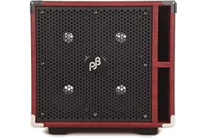 PJB Phil Jones Bass Compact 4 4 x 5-inch 400-watt Bass Cabinet - Red