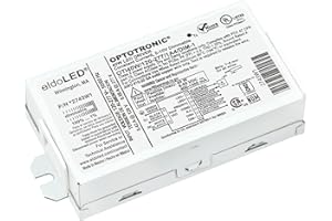 eldoLED *2743W1 OPTOTRONIC Programmable Compact 40 Watts Constant Current LED Driver, 0-10V Dimmable OTi40W/120-277/1A4 DIM-1 (Osram 57351)