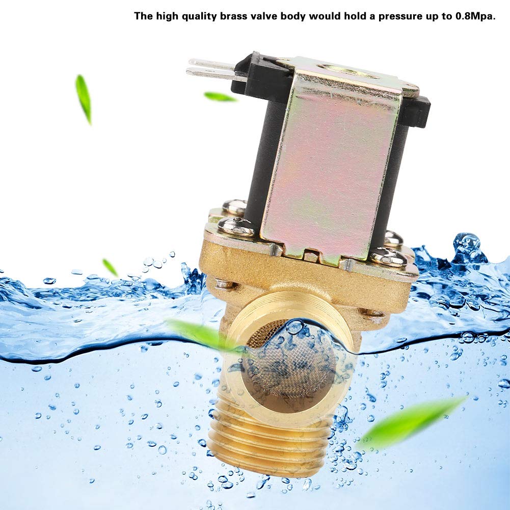 Elettrovalvola a solenoide 220V DN15 1/2 normalmente chiusa per gasolio acqua Gasolio