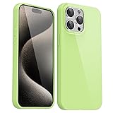 Svanove for iPhone 15 Pro Max Case Silicone, Glossy