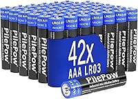 42 pilas alcalinas LR03 AAA