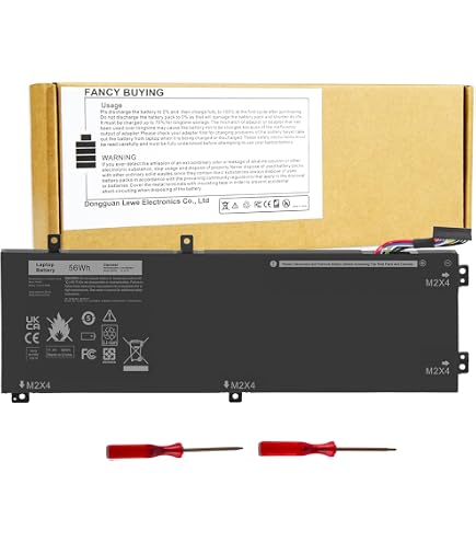 Batteria JPking H5H20 56Wh 11.1V Per Dell XPS 15 9550/9560/9570, Precision 5510/5520/5530/5540 E Inspiron 7501/7590 - 4