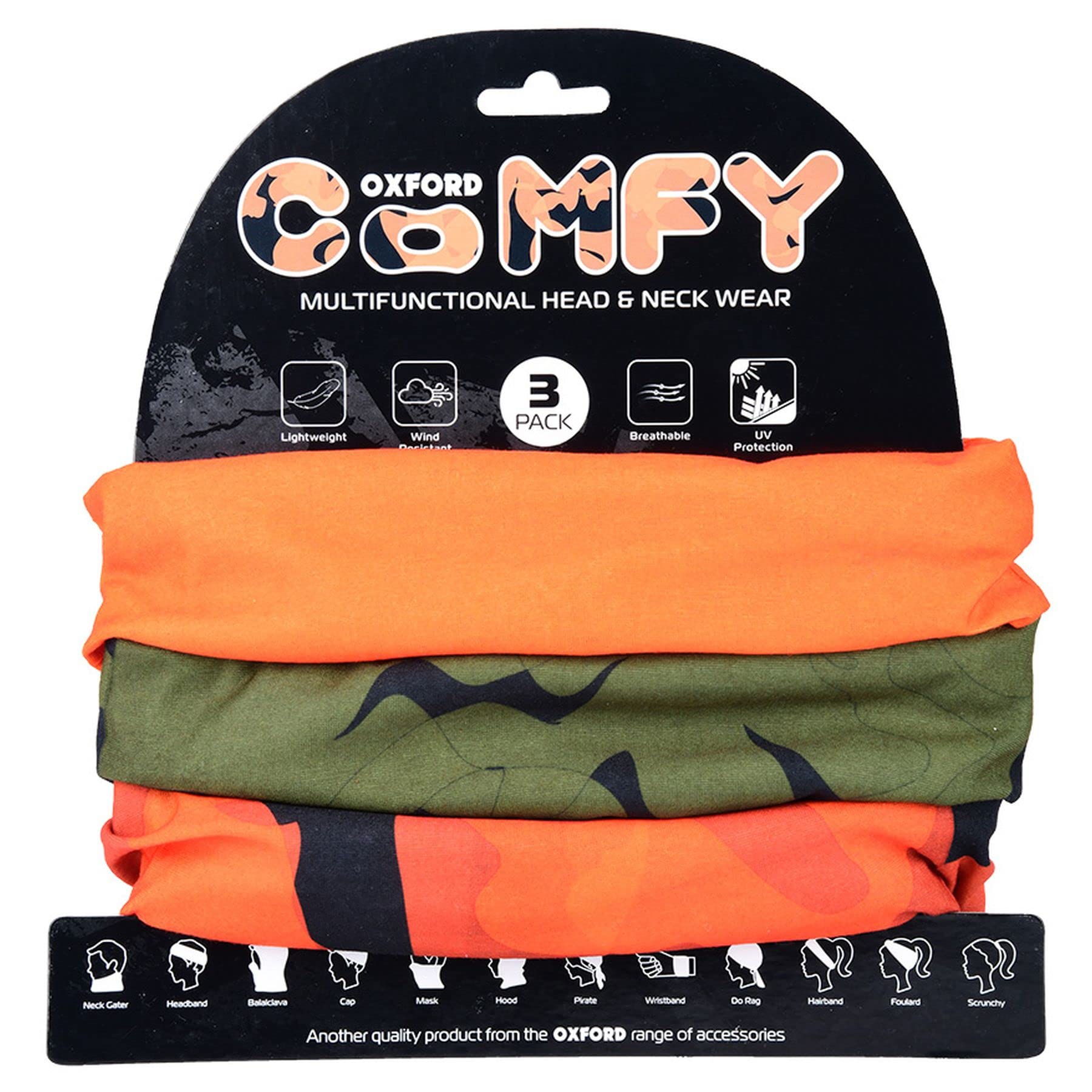 Oxford NW148 Men's Havoc Orange Comfy, Havoc Orange, One Size UK