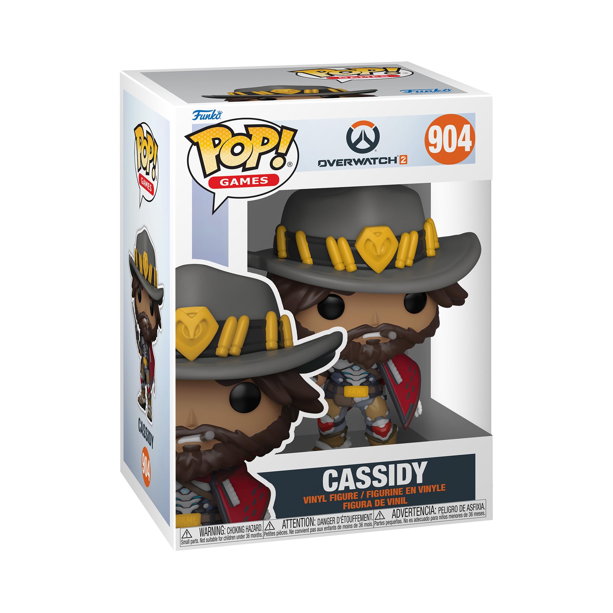 Funko POP! Games: Overwatch 2- Cassidy - McCree - Collectable Vinyl Figure - Gift Idea - Official Merchandise - Toys for Kids & Adults - Video Games Fans - Model Figure for Collectors and Display