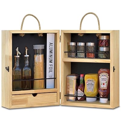 Buy Fieldoor Wooden Spice Box Outdoor Camping Kitchen Seasoning Cooking Tool Case Storage Oochi Online In Kuwait B07zpnm9wj
