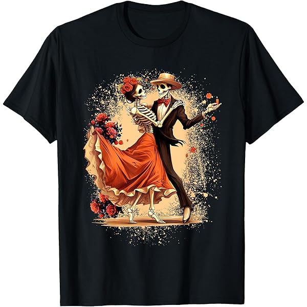 Calaveras Mexicanas Playera De Calavera Para Mujer Camisetas De