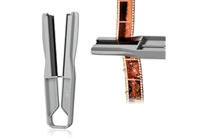 JJC Film Squeegee for 35mm & 120 Film, Negative Film Wiper with Soft Replaceable Silicone Blades for Streak-Free Drying, Leav