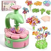 KKQ DIY Flower Bouquet Craft Kits,Arts and Crafts Fabric Flower Bouquets Toys for Kids,Birthday Gift for 6 + Years Old Girls