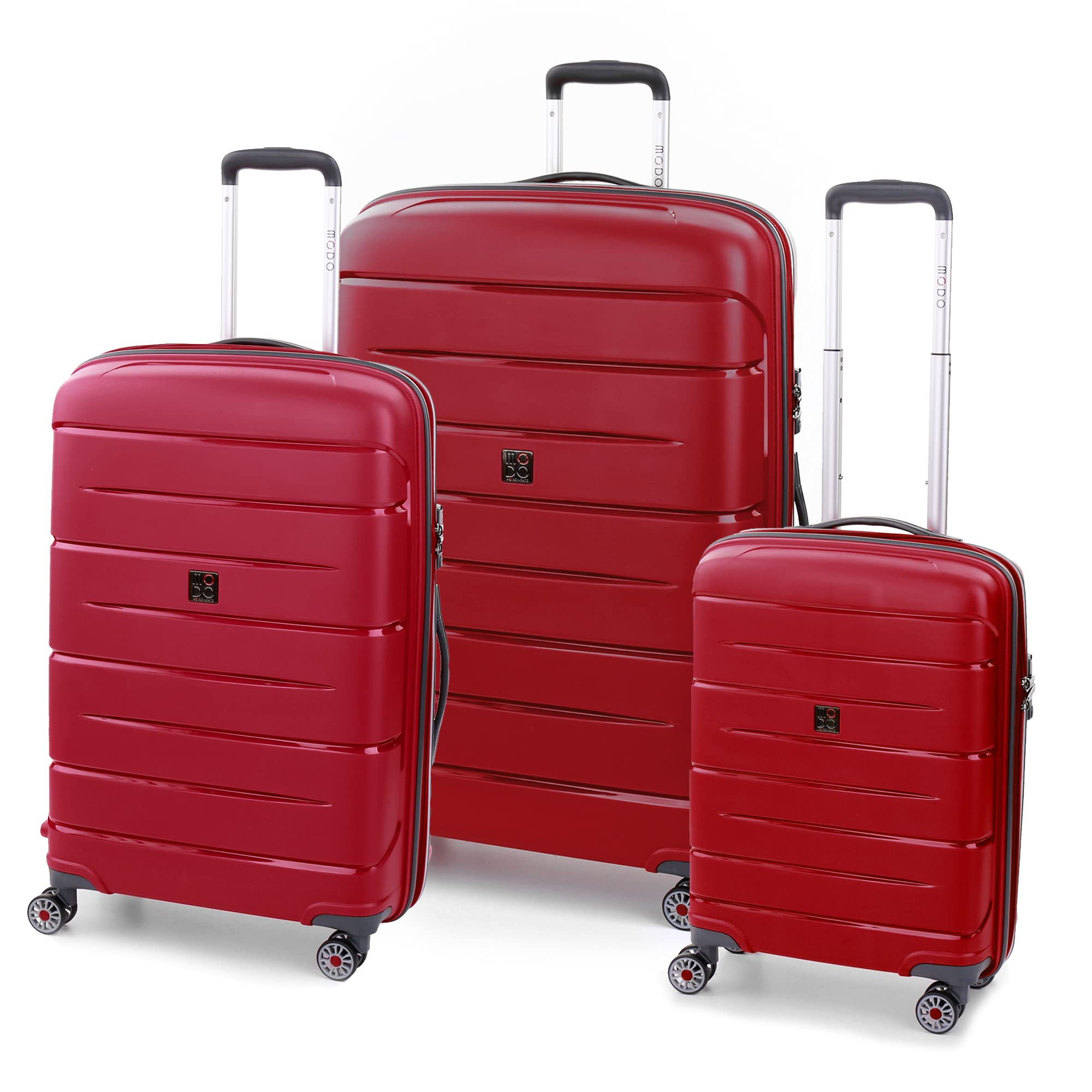 MODO by Roncato Luggage Set 3 Hard Shell 4 wheels Starlight 2.0, 116 80 40 Lt - 79x50x29 cm71x47x26 cm55x40x20 cm, Lightweight, Internal Organizer, TSA Combination Lock, Warranty 2 years โ image 1