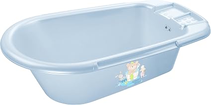 Rotho Babydesign Baignoire Bebe Avec Bouchon De Vidange 0 12 Mois Best Friends Bella Bambina Babybleu Pearl Bleu Clair az Amazon Fr Bebes Puericulture
