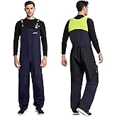 Men’s Offshore Sailing Bib Pants – 3L-Gore Pro-Tex Waterproof Foul Weather Gear for Coastal & Ocean Sailing