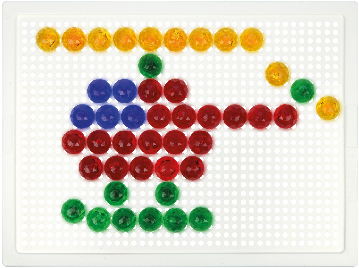 mit Steckvorlagen Tiere Steckmosaik für Kinder ab 3 Jahre Mosaik