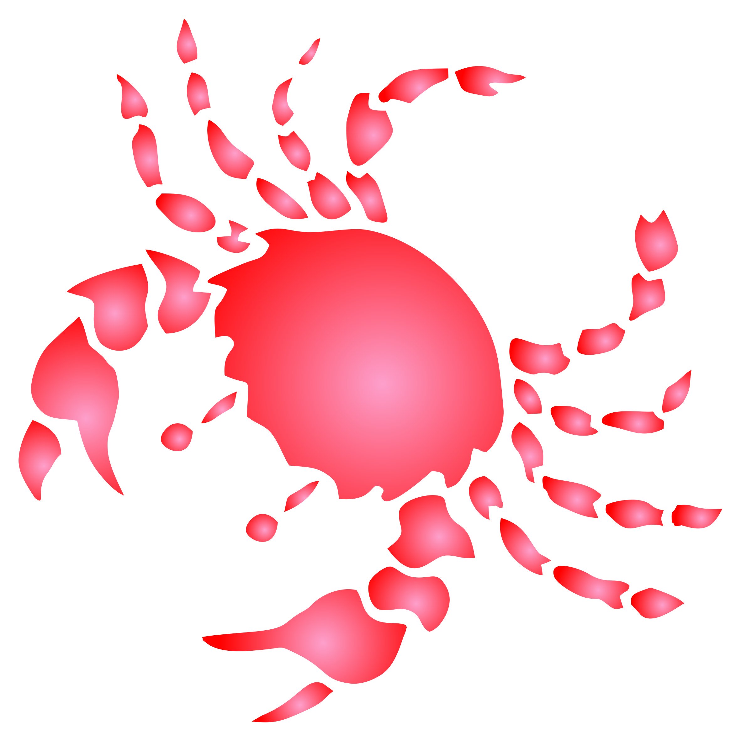 Crab Stencil - 16.5 x 16.5cm (L) - Reusable Sea Ocean Nautical Seashore Reef Wall Stencil Template