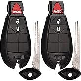 SUPALAND Key Fob FOBIK Keyless Remote Replacement Fits for Dodge Ram 1500 2500 3500 2009-2012 Charger Challenger Durango Journey Grand Caravan Jeep Grand Cherokee Commander Chrysler 300 Town Country