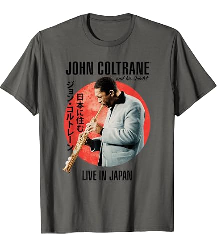 Amazon.com: John Coltrane A Love Supreme New Jersey 1964 T-Shirt