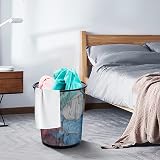 Tebery 4 Pack Mesh Waste Paper Bin 12 Litre Black Metal Mesh Wastebasket view 8