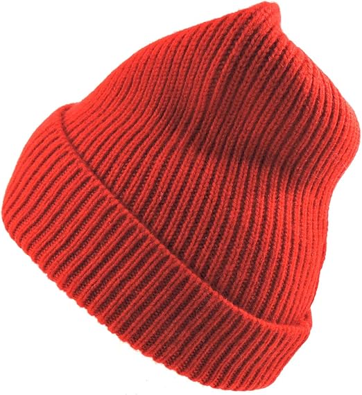red cashmere hat