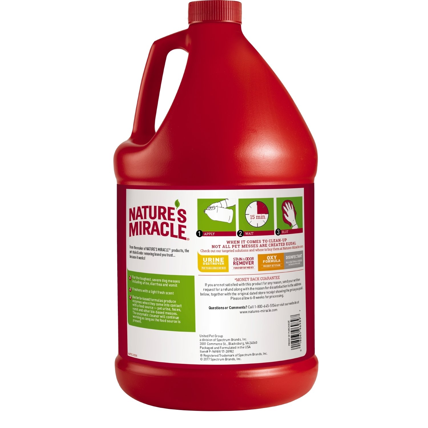 Nature's Miracle Cat Enzyme Cleaner NATURE'S MIRACLE Enzymatic