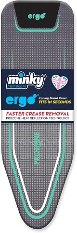 Minky Ergo Mint Replacement Ironing Board Cover 122 x 38 cm view 1