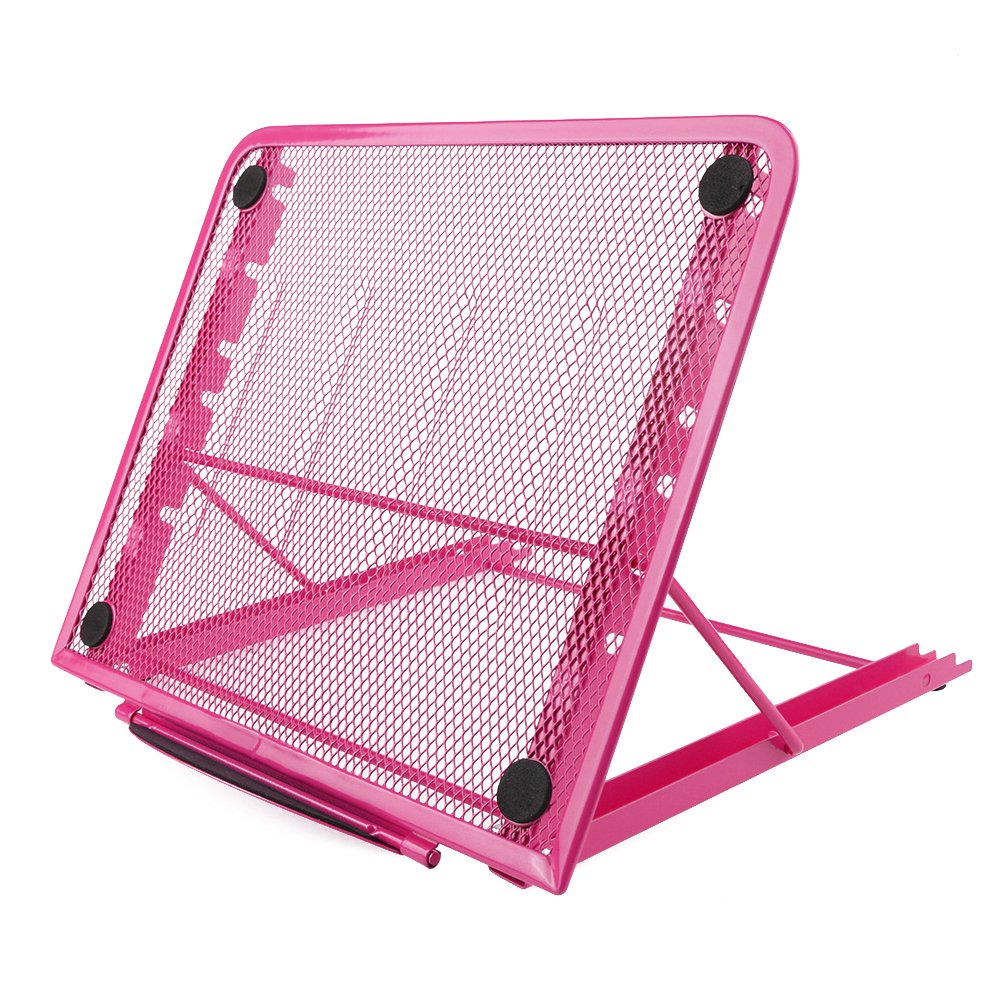 Portable Folding Adjustable Mesh Laptop Stand, Table
