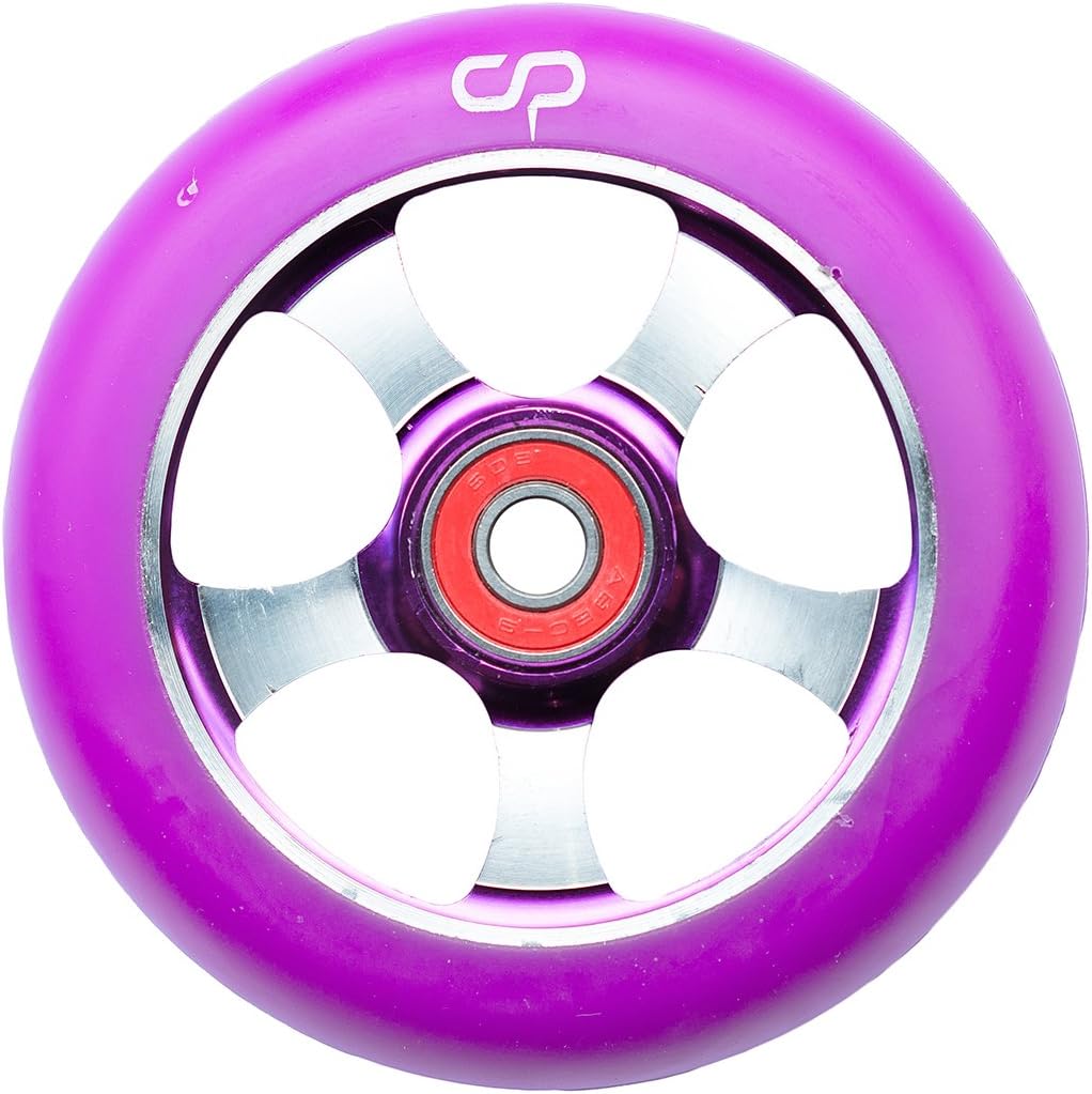 Crisp 5 Spoke 100mm Scooter Wheel with bearings