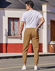 COOFANDY Mens Casual Joggers Pants - Cotton