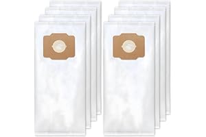 8 Pack Central Vacuum Bags Replacement for Beam, Electrolux, Kenmore 50500, Eureka, Nilfisk, Husky, Mastercraft, Star-Brute N