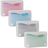 FilexecProducts Wave, 3"x 5" Index Card Case, Pack of 4 (50484-2028)