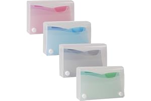 Filexec Products Wave, 3"x 5" Index Card Case, Pack of 4 (50484-2028)