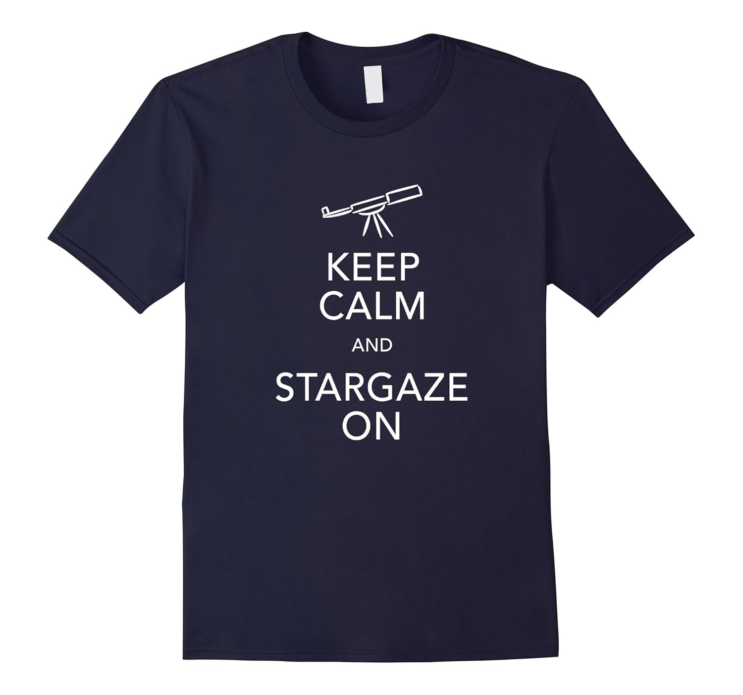 Keep Calm and Stargaze On Tshirt for Amateur Astronomers-ANZ