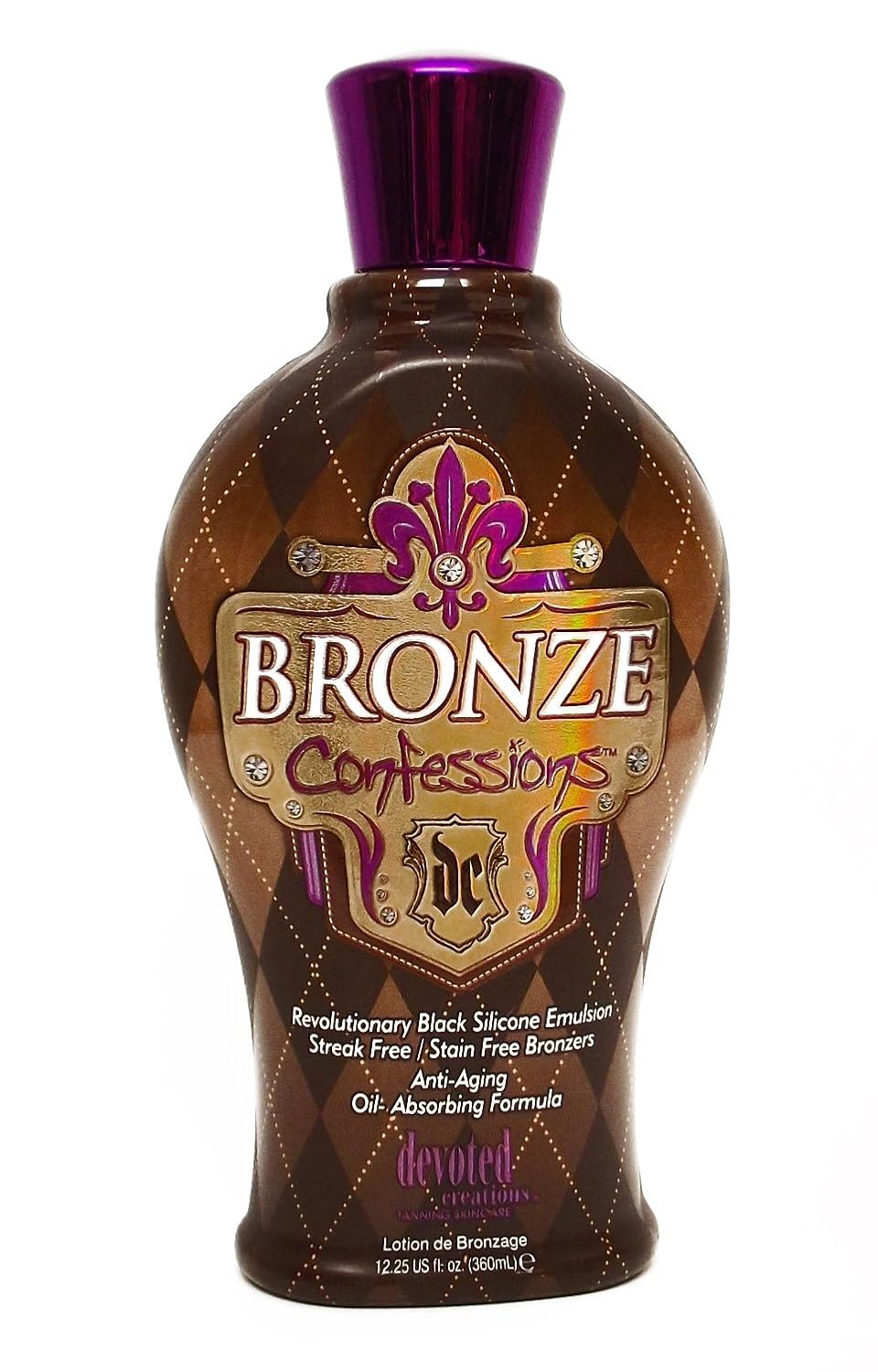 devoted black crown tanning lotion