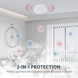 Combination Smoke and Carbon Monoxide Detector
