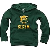 Wes and Willy Youth Boys College Team Organic Cotton Slogan Pullover Hoodie