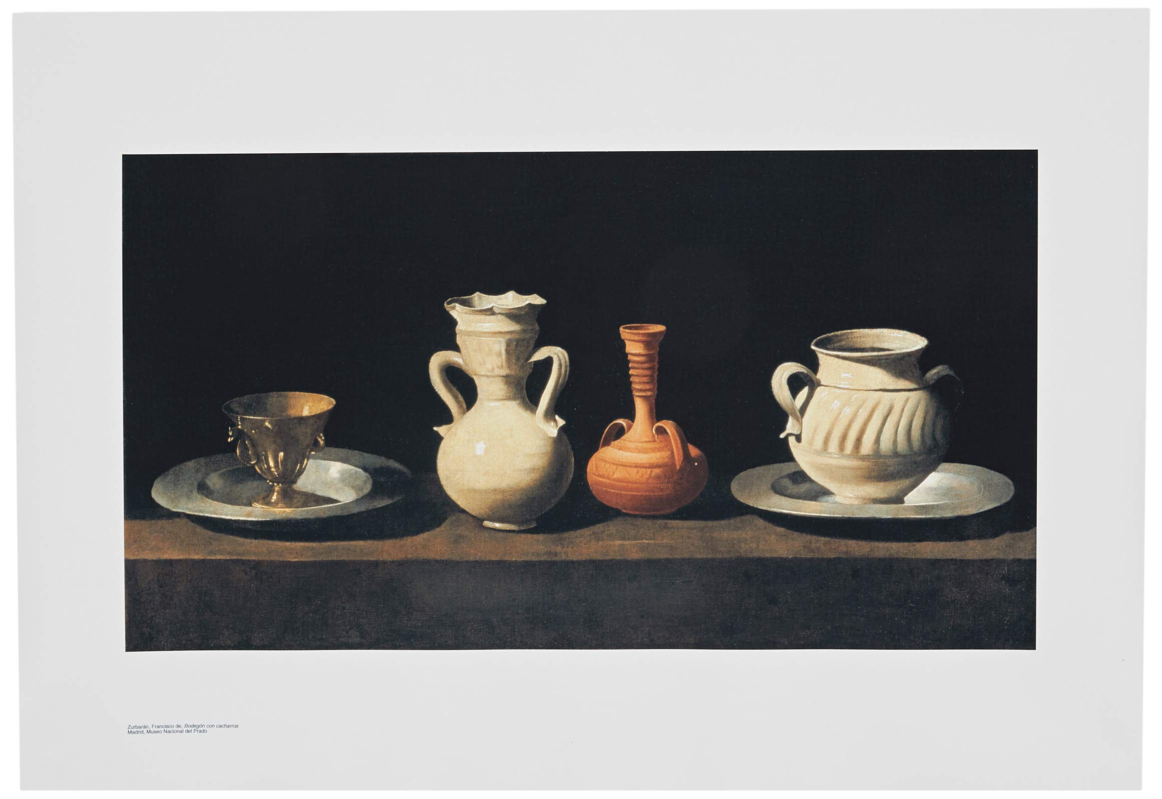 "Cylinder with Pugs" Official Print of the Prado Museum