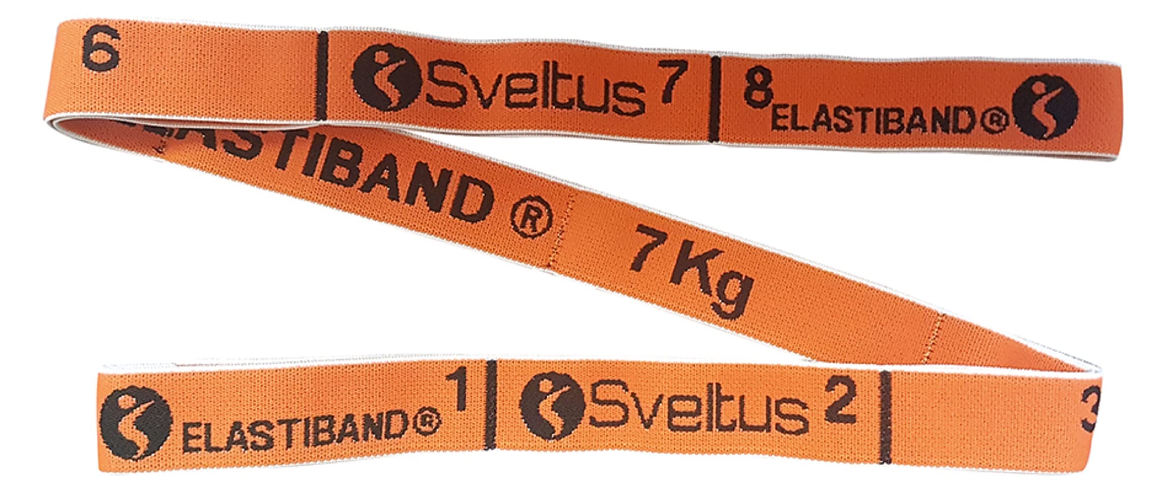 Sveltus Elastiband Flexible Strap Orange 7 kg