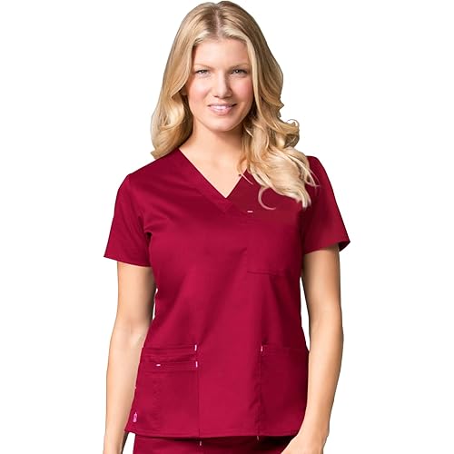 Maevn 1202 3-Pocket V-Neck Top