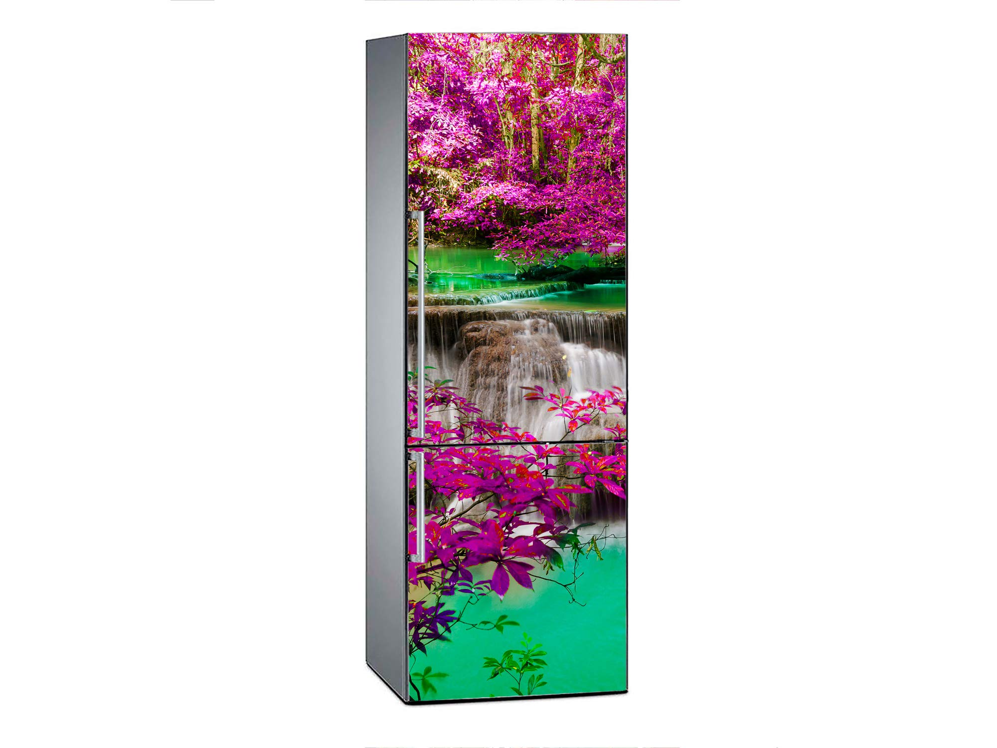 Oedim Cascade Fridge Vinyl 185x70 cm | Durable and Economical Adhesive | Elegant Design Decorative Sticker