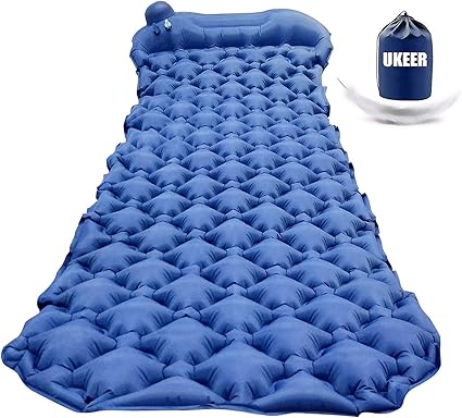 Ukeer Isomatte Camping Aufblasbare Luftmatratze Selbstaufblasbare Luftmatratze 1 Person Outdoor Ultraleichte Feuchtigkeitsfes Isomatte Fur Wandern Backpacking Camping Strand Amazon De Sport Freizeit
