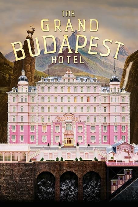Image result for grand budapest hotel poster