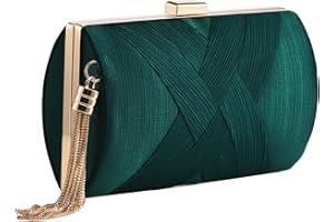 YAPAIOU Clutch Purses For Women Tassel Evening Clutch bag Cross Body & Shoulder Bag For Wedding Night out Party