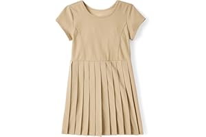 The Children's Place Girls Quick Dry Pleated Tennis Dress