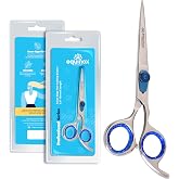 Equinox Razor Edge Series Professional Hair Scissors - 6.5&rdquo; Premium Japanese Stainless Steel Hair Cutting Scissors, Hair Shears, Hair Razors for Hair Cutting, Barber Accessories &amp; Hair Salon Supplies