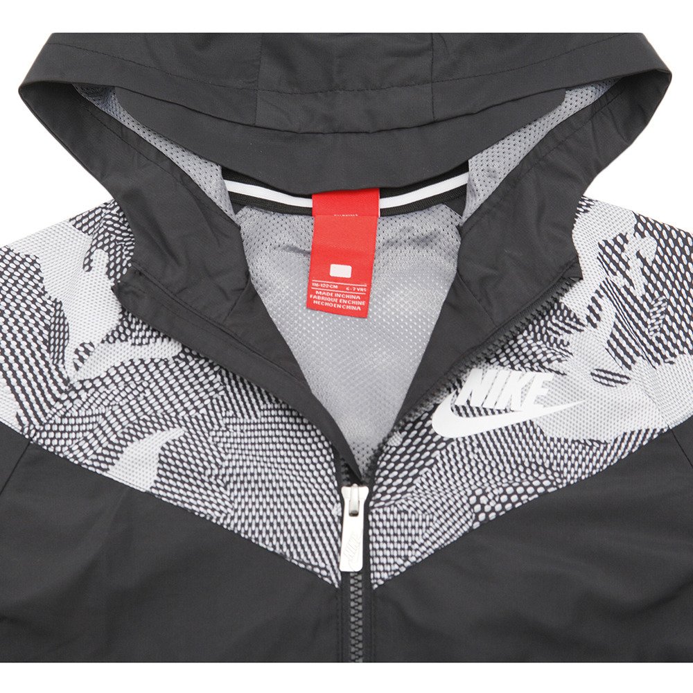 Nike Little Boys' Windbreaker Jacket (Sizes 4 7) Black, 5 on